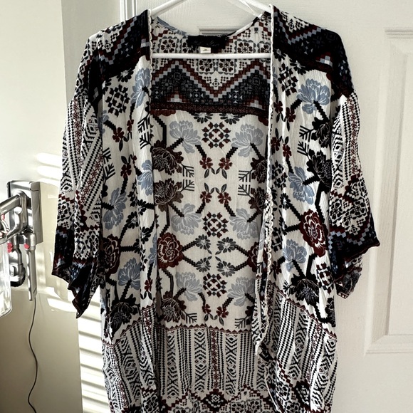 Tops - Multi color cover up / shall / kamoto